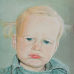 De Kromme Gevel, olieverf schilderij, kinderportret, portret, babyportret